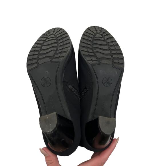 Ara Goretex Luftpolster Black Tall Boots Sz 5.5 - Picture 5 of 8